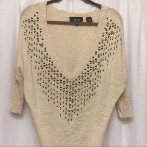 Miss Me Deep V-neck Sweater